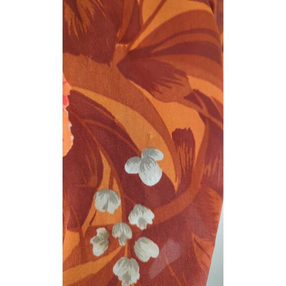 VTG 60's Hawaiian Kamehameha Pullover Top Women's Size Medium - Picture 6 of 8